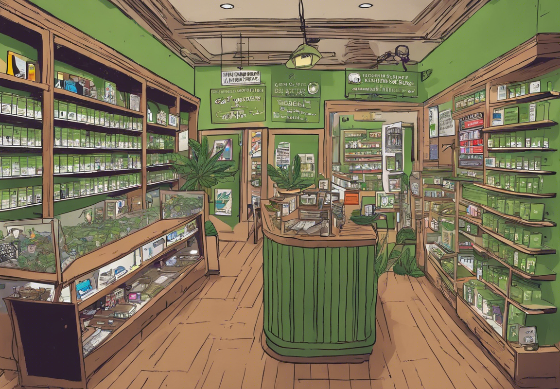 Exploring Union Square: Cannabis Store and Travel Agency